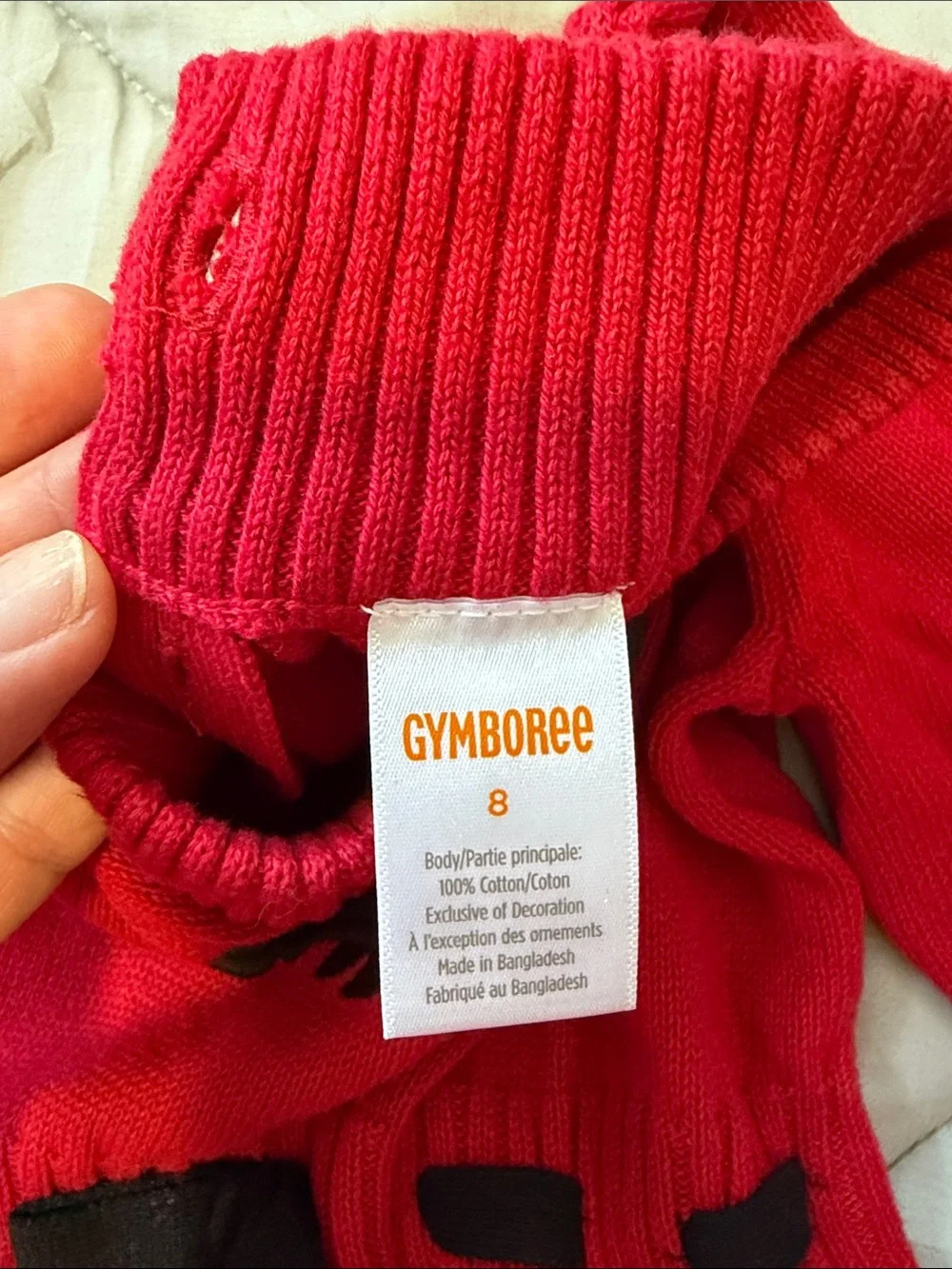 Gymboree bright red